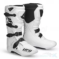 Buty motocyklowe CROSS / Offroad UFO Plast Elektron White