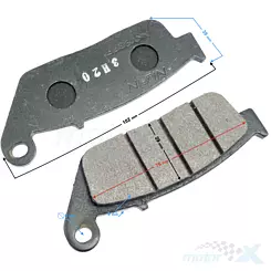Klocki hamulcowe przednie Voge 525 DSX