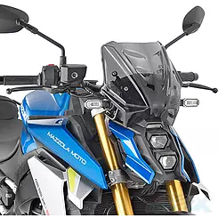 Szyba czołowa, przyciemniana, 25x31cm, Kappa, 3119SK, Suzuki GSX S 1000