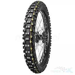 Opona motocyklowa offroad Mitas 90/90-21 C-21 54R TT M+S SUPER (ŻÓŁTY PASEK)
