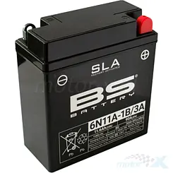 Akumulator bezobsługowy BS Battery 6N11A-1B/3A, 6V 11Ah 121x58x130mm 90CCA