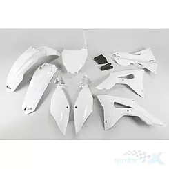 Zestaw osłon nadwozia biały UFO Plast Honda CRF 250 R /  450 R
