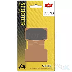 Klocki hamulcowe  spiekane SBS Sinter Maxi Scooter 153MS