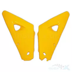 Osłony chłodnicy żółte UFO Plast Husqvarna CR / WR 00-05