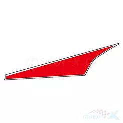 Naklejka na osłonę lewa Zontes 310X