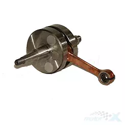 Wał korbowy, powiększony skok 45mm, Top Racing EVO NG Derbi EBE / EBS
