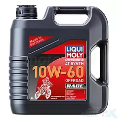 Olej silnikowy 4T, Liqui Moly Offroad Race, 10W60 syntetyczny 4L