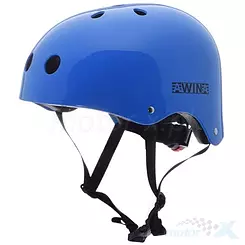 Kask rowerowy BMX MOON niebieski mat