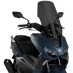 Szyba czołowa, mocno przyciemniona, Puig 20413F V-Tech Line Touring, Keeway Vieste