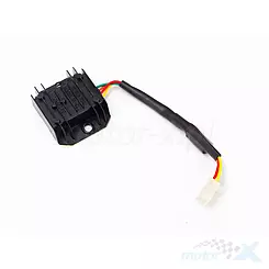Regulator napięcia z opornikiem, kostka 4 piny, Romet Ogar 125 / RXC 125