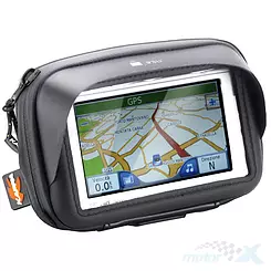 Uchwyt na telefon do motocykla, z daszkiem, 158x102mm, mocowanie od 8 do 35mm, Kappa KS954B