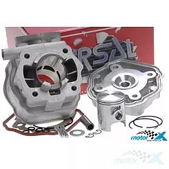 Cylinder kompletny z głowicą Airsal Tech Racing 50cc, Derbi Senda / GPR -2005 (EBE / EBS)