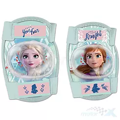 Ochraniacze rowerowe - kolana i łokcie - frozen 2