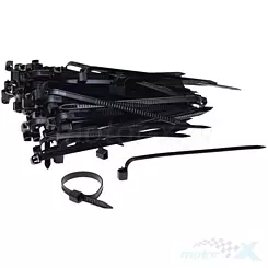 Opaska zaciskowa 7x180 mm <strong>wielokrotnego użytku</strong> 10szt