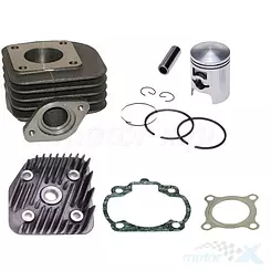 Cylinder kompletny z głowicą 47.00mm 70cc, sworzeń 12mm, Kymco Top Boy / Like / Dink