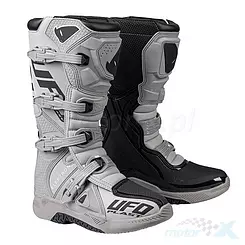 Buty motocyklowe CROSS / Offroad UFO Plast Elektron Black Grey