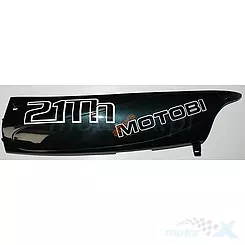Osłona progowa lewa ciemnozielona 21TH Baotian BT49QT-7 / Motobi Żbik / Zipp Triad 1