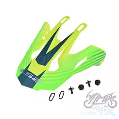 Daszek kasku LS2 MX708, Duck Matowy Zielony Fluo