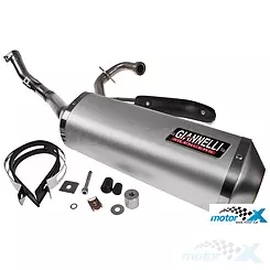 Wydech Giannelli Ipersport Alu Steel, Yamaha WR 125 R 09-12 / WR 125 X 09-12 (E)