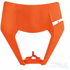 Osłona lampy przedniej, pomarańczowa, Polisport 8668600002