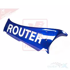 Osłona progowa lewa niebieska "Router"