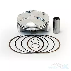 Tłok kompletny 76.76mm, kuty, wysoka kompresja 14.3:1, Vertex HC GP RACER 24120A