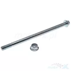 Oś M12x205mm koła przedniego z nakrętką Romet