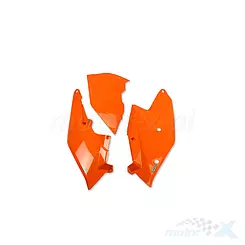 Osłony tylne górne komplet pomarańczowe UFO Plast KTM SX / SX-F / EXC / EXC-F 16-19