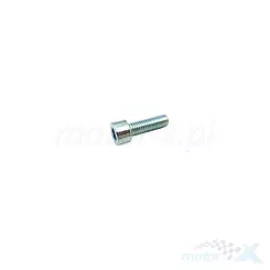 Śruba mocowania wyłącznika zapłonu, przy podstawie bocznej, M5x16mm, Junak M12 Vintage / RX ONE