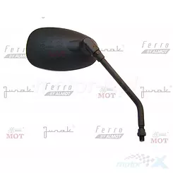 Lusterko prawe czarny mat, Junak M12 Vintage 125 [125cc Euro 4] [Junak M12 VINTAGE]