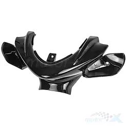 Owiewka kierownicy TNT, czarna metalik, MBK Nitro / Yamaha Aerox -12