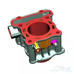 Cylinder goły 125 4T LC Zontes U / U1 / G1 / Z2