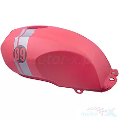 Zbiornik paliwa czerwony Barton Cafe Racer