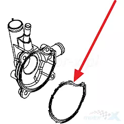 Uszczelka, oring pompy wody, Kymco MXU 700 / UXV 700