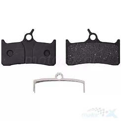 Klocki hamulcowe rowerowe, półmetaliczne, do hamulca tarczowego Shimano