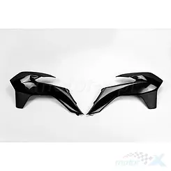 Osłony chłodnicy czarne UFO Plast KTM SX / SX-F / EXC / EXC-F 13-16
