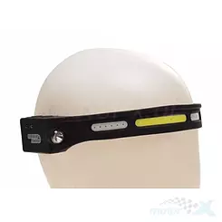 Latarka czołowa boczna WM Motor, USB C, bateria LI-ION 1200mAh