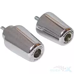 Końcówki kierownicy, 40x32mm, 200g 1 sztuka, chrom, Buzzetti BZ8454C