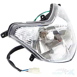 Lampa przednia reflektor Romet Black City / White City