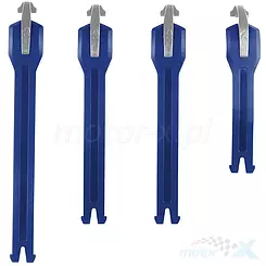 Zestaw pasków do butów LEATT CROSS GPX 5.5 FLEXLOCK STRAP KIT BLUE