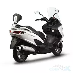 Oparcie pasażera białe Shad Suzuki Burgman