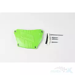 Pokrywa silnika prawa zielona UFO Plast Kawasaki KXF 250 09-