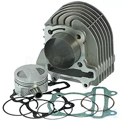 Cylinder kompletny 59.00mm 150cc żeliwo sworzeń 15mm tuning 152QMI/157QMJ (GY6 125-150) 4T