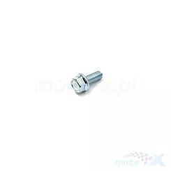 Śruba M8x20 mm z kołnierzem, mocowania uchwytu lewego odblasku, przy amortyzatorze przód Junak RSX