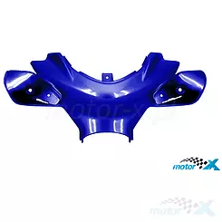 Osłona kierownicy przednia TNT, niebieska metalik, MBK NITRO / Yamaha AEROX -12