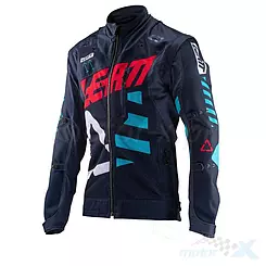 Kurtka Leatt GPX 4.5 X-Flow granatowo-niebieska