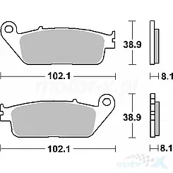 Klocki hamulcowe 183HM