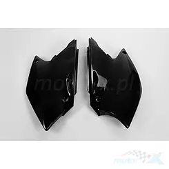 Osłony tylne górne komplet czarny UFO Plast Kawasaki KX 250F 04-05
