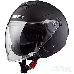 Kask otwarty LS2 OF573 Twister Solid Matt Black