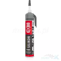 Uszczelniacz silikonowy CX80 Professional ECO 380C aplikator 250g